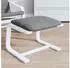 vidaXL Fußhocker Stoff 51x41x40cm