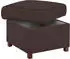 sit&more Montego Polsterhocker Polyester braun 60x46x60cm