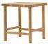 Livetastic Noster Hocker Teakholz massiv, hellbraun, 42x46x42cm (002615046001)