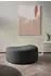 LeGer Home Isalie Polsterhocker dunkelgrau, 94x45x63cm (176360)