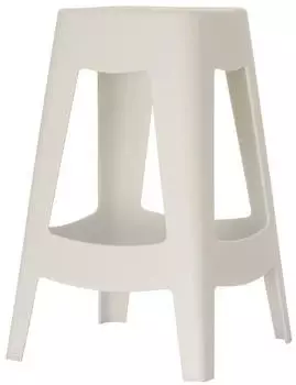 Paperflow Bellini Barhocker 68,5cm Polypropylen wei&szlig;, 2er-Set (THBELX2.13)