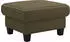Home Affaire Varese Polsterhocker Olive, Kreuznaht Beige, 77x49x67cm (65435835-0)