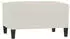 vidaXL Fußhocker Samt Creme 70x55x41cm (349325)