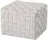 Svita POPPY Sitzhocker geflochten, Textil, Beige (99348)