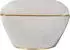 Kayoom Contessa 125 Sitzhocker Taupe/Gold, 50% Baumwolle 50% Acryl, 60x42,5cm