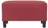 vidaXL Fußhocker Weinrot 70x55x41cm Kunstleder (349359)