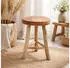 Van der Leeden Hocker Teakholz massiv, rund, Ø29cm, H45cm (800659)