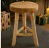 Van der Leeden Hocker Teakholz massiv, rund, Ø29cm, H45cm (800659)