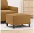 vidaXL Fußhocker Samt Braun 60x50x41cm (349300)