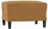 vidaXL Fußhocker Samt Braun 60x50x41cm (349300)