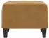 vidaXL Fußhocker Samt Braun 60x50x41cm (349300)