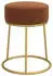 vidaXL Barhocker rund Samt Braun (340259)