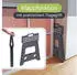 ZOLLNER Klapphocker faltbar, Kunststoff, anthrazit, 39cm, bis 120kg (0121-9803-292239-964)