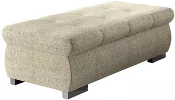 Mirjan24 Orkan Groß Polsterhocker Rechteckig 120x60x39cm (Corbett 21)