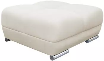 Mirjan24 Logo Polsterhocker Wellenfeder 90x90x45cm (Velo 621)
