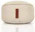 Green Bean Home-Linen Pouf 25x45cm sand