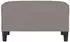 vidaXL Fußhocker Stoff Taupe 70x55x41cm (349310)