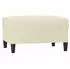 vidaXL Fußhocker Kunstleder Creme 70x55x41cm (349312)