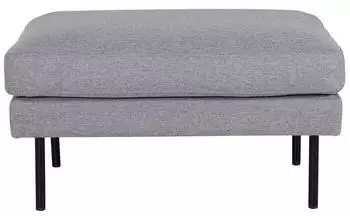 ebuy24 Zoompouf Sitzhocker Grau, Holzwerkstoff, 85x47x64cm (60-15558-655)