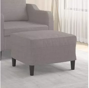 vidaXL Fu&szlig;hocker 60x50x41cm Stoff Taupe (349286)