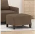 vidaXL Fußhocker Stoff Braun 60x50x41cm (349330)