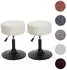 MCW C22 Sitzhocker 2er-Set Chenille höhenverstellbar, creme-weiß (MCW-C22)