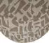 Woood Anic Hocker Gepolstert Rund Gemusterter Webstoff Sand (Anic)