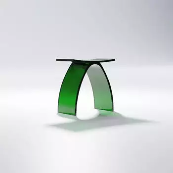Steinberg Serie 432 Hocker aus Polyresin Forest (432 7100 32)