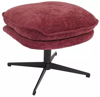 MCW MCW-P32 Hocker Ottomane Chenille-Textil (370g/m&sup2;) Beere (100194)