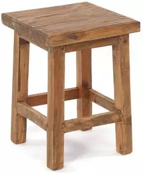 Xtradefactory Massiv 48 Sitzhocker Mahagoni, 48x35cm (HxB)