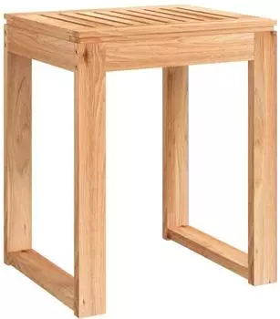 vidaXL Badhocker Massivholz Walnuss 40x30x46cm (350344)