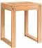 vidaXL Badhocker Massivholz Walnuss 40x30x46cm (350344)