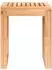 vidaXL Badhocker Massivholz Walnuss 40x30x46cm (350344)