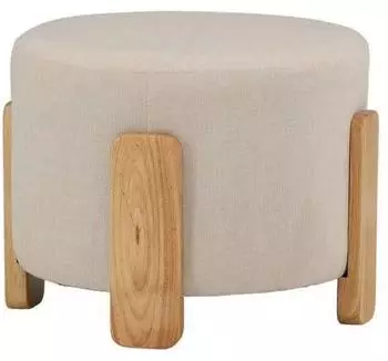 ebuy24 Coffey Pouf rund &Oslash;52,5cm Stoff (60-15110-111)