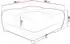 Mirjan24 Logo Polsterhocker quadratisch 90x90x45cm (Lumo 30)