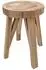 Spetebo Massivholz Hocker natur, 40x28cm (963460)