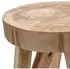 Spetebo Massivholz Hocker natur, 40x28cm (963460)