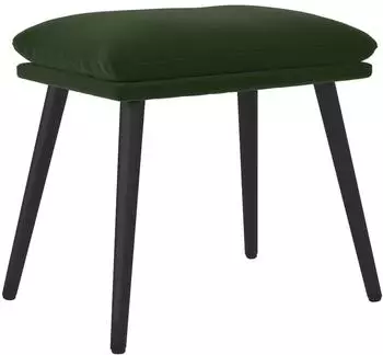 vidaXL Hocker Samt dunkelgr&uuml;n 45x29,5x35cm (341506)