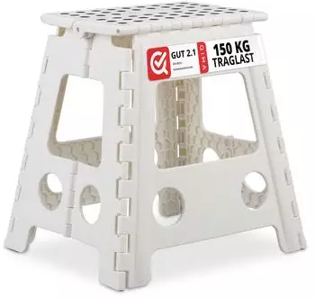 Relaxdays Klapphocker XL faltbar, 4er Set (10045422_0)