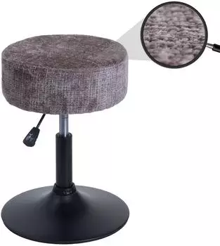 MCW Hocker C22 h&ouml;henverstellbar, drehbar, Chenille, braun (C22)