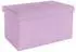 Intirilife Sitzbox faltbar, rosa, Textil, 30x30x49cm (IL-100478)