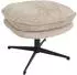 MCW Hocker P32 Chenille-Bezug 370g/m², creme (MCW-P32)