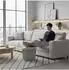Relaxdays Sitzhocker aus Samt mit Stauraum