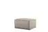 Fun Möbel CELES PREMIUM Polsterhocker Velvet Sand, 65x65cm