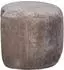 Woood Popular Sitzhocker Chenille taupe, 73x43x51cm