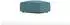 S-Style Möbel Hocker Nova Cord, türkis, Buchenholz, 93x46x73cm