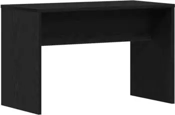 vidaXL Kleiderhocker schwarz, Eichen-Optik, MDF, 70x35x45cm