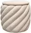 Lookway Noel Pouf mit Stauraum, gepolstert, beige, Textil, ⌀42cm (800001220967)