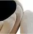 Lookway Noel Pouf mit Stauraum, gepolstert, beige, Textil, ⌀42cm (800001220967)