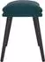 vidaXL Polsterhocker Samt, blau, 45x29,5x35cm (341514)